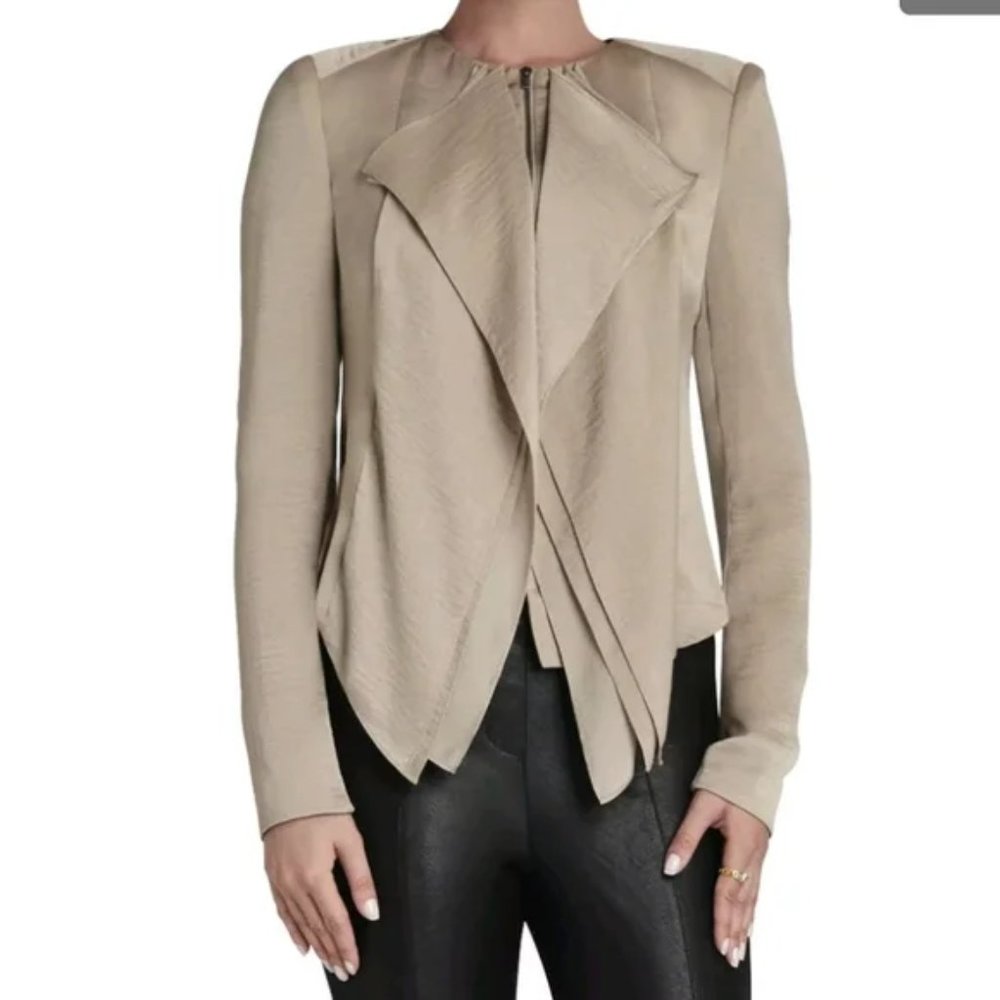 BCBG Maxazria Flora Blue jacket blazer Medium